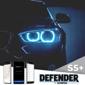 Defender S5+ | Vehicle alarm vehicle tracking | caravan tracking | motorhome tracking | vehicle telematics | scorpion track Vehicle Immobiliser