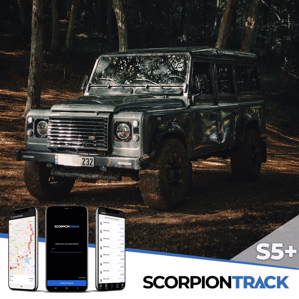Scorpion S5 Plus tracker with immobilisation